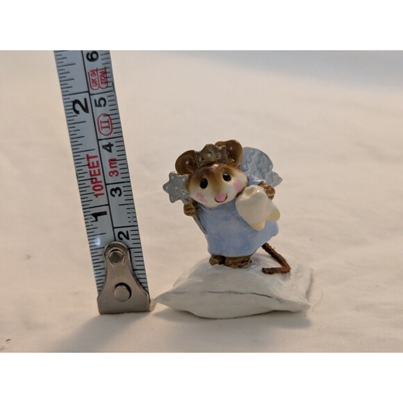 Wee Forest Folk M-148 Tooth Fairy - Blue (RETIRED) - Picture 5 of 7